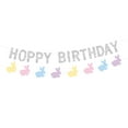 thumbnail image 4 of Birthday Bunny Banner Wall Backdrop DIY Outdoor Happy Easter Birthday Banner C, 4 of 8