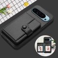 thumbnail image 3 of FOXDOCK Case for Google PIXEL 9 Pro RFID-Blocking Card Holder - Stylish Button Closure Design, 3 of 4