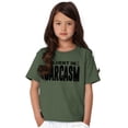 thumbnail image 4 of Fluent in Sarcasm Funny Attitude Crewneck T Shirts Boy Girl Teen Brisco Brands S, 4 of 6