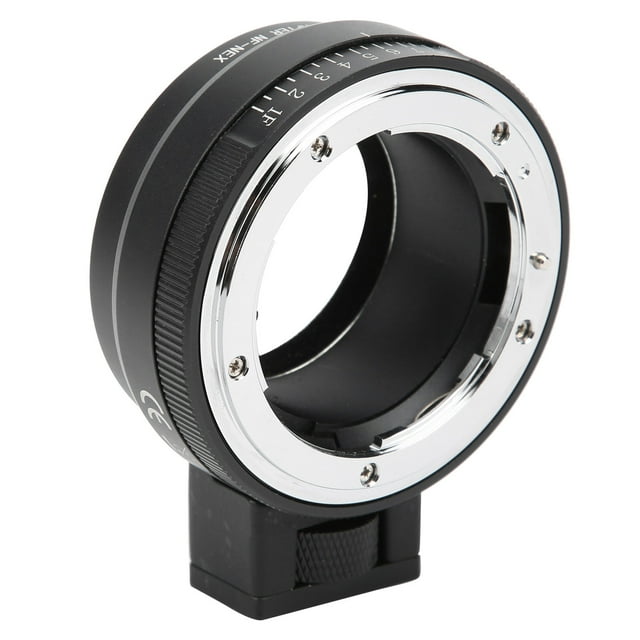 Herwey NF‑NEX Lens Mount Adapter Ring For Nikon G/D‑Mount Lens To E‑Mount Camera