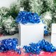thumbnail image 4 of Lazos de regalo WRAPAHOLIC 12, color azul metalizado, autoadhesivos, 4 of 5