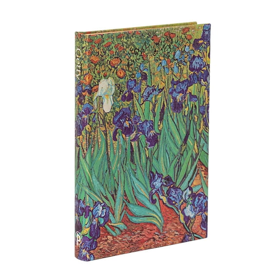 Van Gogh's Irises Mini Unlined Hardcover Journal, 176pg, 85gsm, the J. Paul Getty Museum Collection by Paperblanks , (Hardcover)