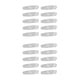 thumbnail image 1 of Greeniant Reflectores de bicicleta de 10 piezas, patinetes de conducción nocturna resistentes a la intemperie, tiras reflectantes, piezas de repuesto para Type2 NO2 Greeniant CBP221146, 1 of 6