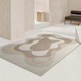 thumbnail image 3 of Light Luxury Area Rug for Living Room Decoration Teenager Bedroom Decor Carpets Non-slip Rugs Sofa Coffee Table Carpet Floor Mat My Lux Decor Round, 3 of 10