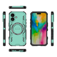 thumbnail image 4 of Funda GANGXUN para iPhone 16 , magnética, resistente a golpes, con soporte, unisex, carga inalámbrica, 4 of 4