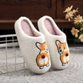 thumbnail image 4 of BERANMEY Cute Animal Slippers for Women Men Cartoon Womens Slippers Fuzzy Fall Winter Warm Cozy Couple House Slippers Shoes, 4 of 5