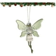 thumbnail image 1 of Adorno de estrella de cristal marino hecho a mano | Atrapasol de vitral para ventana | Adorno ligero para árbol de Navidad de 10 cm | Tonos suaves para el hogar, la habitación de los niños, el, 1 of 8