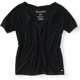 thumbnail image 1 of Aeropostale Camiseta estampada con cuello en V para mujer, negra, extragrande Aeropostale Camiseta gráfica, 1 of 1