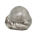 thumbnail image 5 of Toupee for Men Human Hair Replacement System 8"X10" Fine Mono Toupee Hair for Men Durable Monofilament Mens Toupee Hairpieces, 5 of 10
