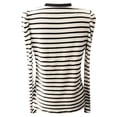 thumbnail image 6 of T Shirts for Womens Crew Neck Loose Tees with Puffy Sleeves Base Tops Striped Long Sleeve Shirt Women, 6 of 7