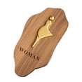 thumbnail image 2 of Letrero de baño Macarena Madera 25cmx12cm, 2 of 8