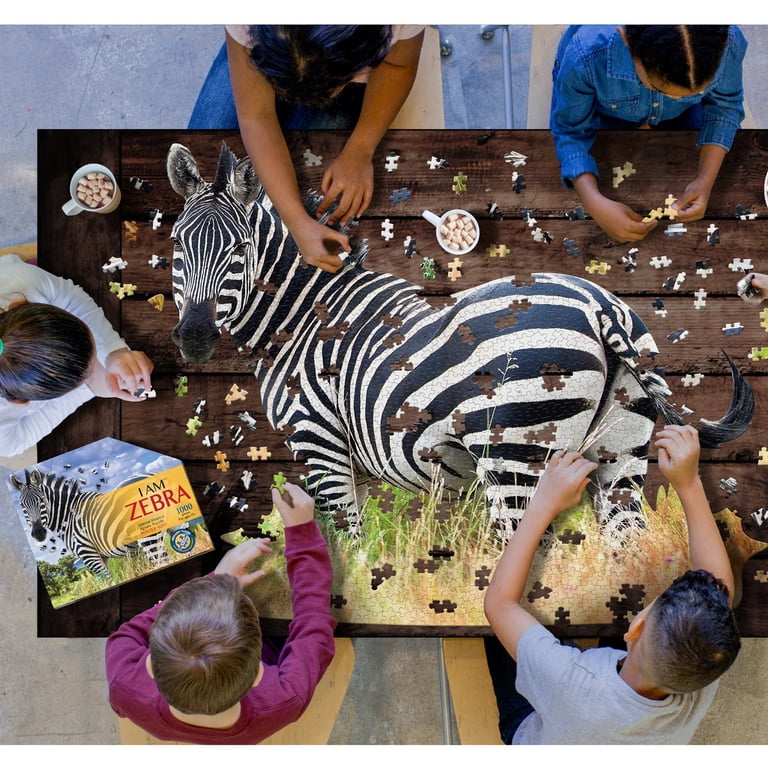 Madd Capp ZEBRA 1000 Piece Jigsaw Puzzle For Ages 12+ – 7003