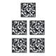 thumbnail image 2 of Inteprter Panel de pantallas divisorias colgantes, Panel divisor de habitación DIY, moderno, ligero y elegante, gráfico de pájaro negro, 4 Type2 NO2, 2 of 6