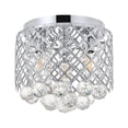 thumbnail image 4 of Living District LD5010F10C Tully 3 Light Chrome Flush Mount, 4 of 4