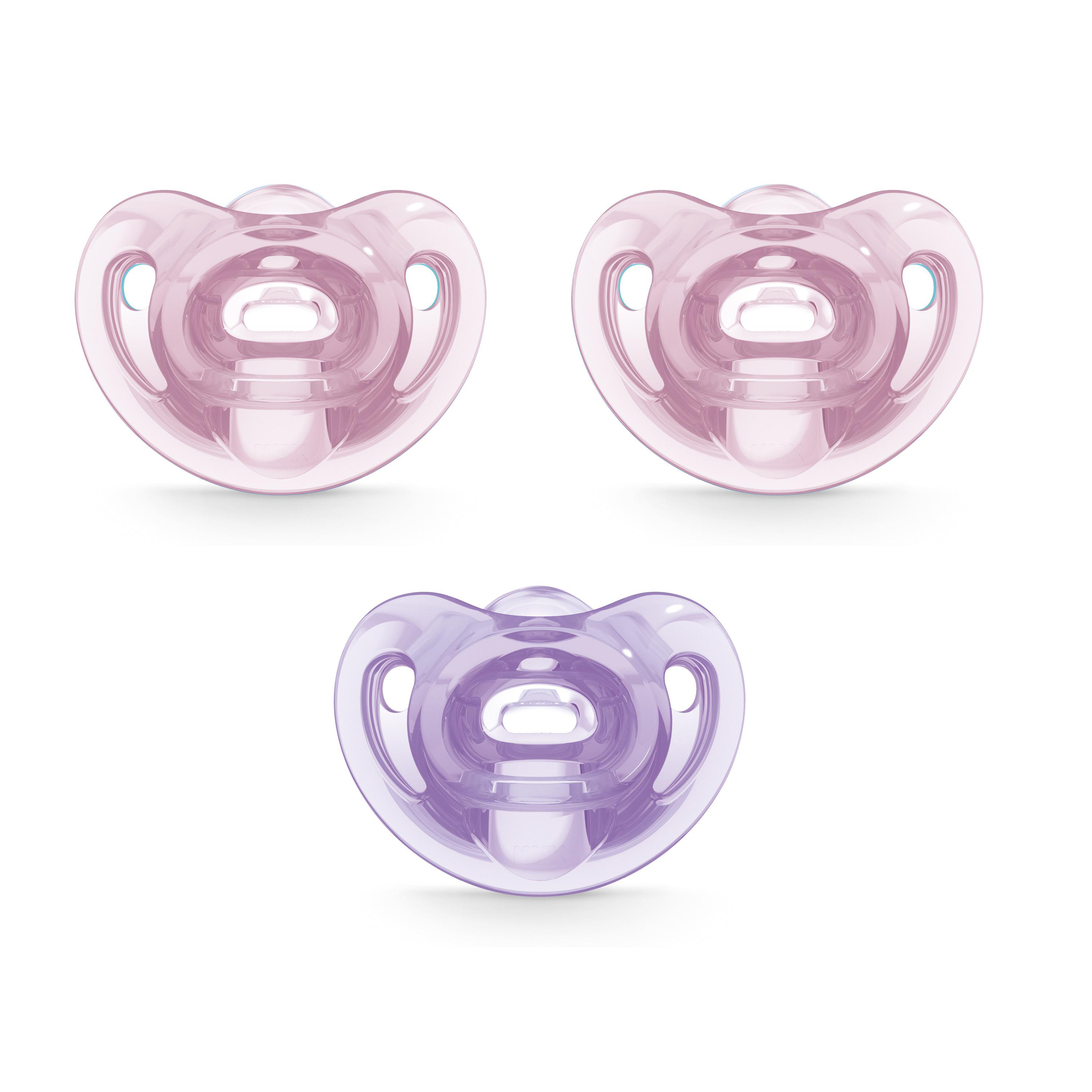 NUK® Sensitive™ Orthodontic Pacifiers, 618 Months, 3Pack Walmart