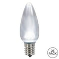 thumbnail image 2 of Vickerman C9 Ceramic LED Cool White Twinkle Bulb Nickel Base, 25 Bulbs per bag, 2 of 2