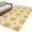 Beige, variant on Yellow Lemon Rounds Round Area Rugs 3 ft, Summer Fruit Rustic Floral Minimalist Washable Small Area Rug with Non-Slip Sturdy Edge Binding Round Front Door Mat Floor Carpet for Entryway