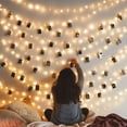 thumbnail image 2 of Guirnalda de luces LED con clip para fotos, USB/batería, 2 m, 5 m o 10 m, decoración navideña para el hogar, dormitorio, fiesta y vacaciones, 2 of 5