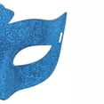 thumbnail image 5 of Xfvqtps Masquerade Mask for Men Half Face Holiday Parties and Carnival Mask for Masquerade Balls and Themed Party Sky Blue, 5 of 6