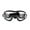 Clear, variant on Dog Sunglasses Medium To Large Dog Transparent Goggles Windproof Pet Glasses With Elastic Straps Clear