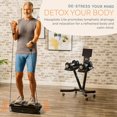 thumbnail image 2 of Lite Vibration Plate Exercise Machine with Magnetic Acupoints -Vibration Plate Machine for Full Body Workout -Vibrating Plate with Loop & Resistance Bands for Fitness, 2 of 7