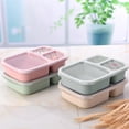 thumbnail image 3 of LSLJS Bento Boîte à Lunch pour Adultes, Conteneur de Préparation de Repas à 3 Compartiments, Boîte de Rangement pour Aliments Fruits pour Enfants, Conteneurs de Stockage Alimentaires Réutilisables avec Couvercles Transparents, Boîte à Lunch Bento pour Micro-Ondes, 3 of 3