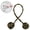 Green, variant on Clearance Under $5 Begleri Fidget Toy,Fidget Beads,Begleri Fidget,Worry Worm,Fidget Beads Skill Toys,Fidget Toys,Parachute Cord and Steel Beads (Red Black 10*1in)Clearance from ANMUYUM