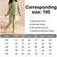 thumbnail image 2 of Conjunto de ropa interior térmica para niños y niñas, capa base para jóvenes, pantalones térmicos suaves, camisa de manga larga, verde, 2 of 8
