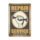 thumbnail image 1 of Pintura de estaño, letras Vintage, placa de carteles de pared de Metal rectangulares, 20x30cm, 1 of 7