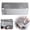 A, variant on Flexible Angle Arc Scriber Ruler, 90 Degree Circle Scriber Marking Tool Small 23.5x8cm
