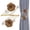 C, variant on Party Supplies,Curtain Tiebacks Red Rose With Pearls Curtain Holdbacks Decorative Gold Curtain Tiebacks Handmade Flower Curtain Holdbacks No Drill Curtain Holder For Home Decor