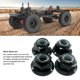 thumbnail image 5 of Bewildely Tuerca de bloqueo de rueda de nailon, aleación de aluminio, 4 pack/lote, para 1/10 Axial SCX10 Crawler SCX0036, número de pieza Kits de construcción modelo Plata, 5 of 6