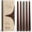Brown, variant on Leor & Lair Ivory Taper Candles - 12 Pack - 10" Tall Candle Sticks for Dinner, Home Decor, Holiday, Wedding