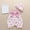 Pink, variant on SDJMa Newborn Infant Baby Girl Clothes Cotton Linen Rompers Newborn Infant Baby Girls Straps Dot Print Bow Romper Sunsuit Hat Bodysuit
