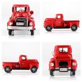 thumbnail image 4 of Juguete Navidad Camión Rojo Modelo Vintage Metal Coche Juguete Durable Mesa Adorno Decoración para Estantería Chimenea ANGGREK Otros, 4 of 5