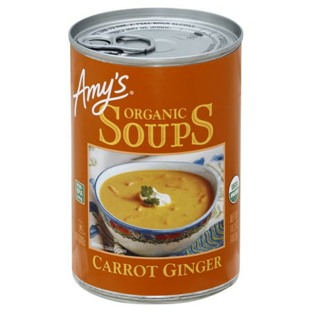 Amy's Organic Carrot Ginger Soup, Gluten Free, (Best Carrot Ginger Soup)