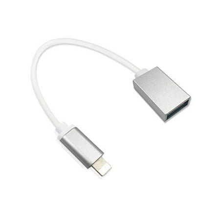 Digital Dvd Connection Kit - Luckind Male to Female USB Adapter, OTG Cable Compact iOS 10.3 Above Camera Connection Kit Digital Piano Microphone Audio Int