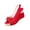 Red, variant on Women's Peep Toe Wedge Heels Slingback Platform High Pumps Summer Party 2026 Dress Shoes Casual Sandals Red 35(US-5)