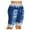 ZC-Light Blue, variant on Jsaierl Womens Jean Shorts Plus Size Summer Distressed Denim Shorts Pants Ripped Pull On Bermuda Jean Shorts 2025