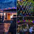 thumbnail image 6 of Solar Rope Lights, 33FT 100LED Outdoor Solar String Lights, IP65 Waterproof Solar Powered Fairy Lights with 8 Lighting Modes for Party Garden Yard Home Holiday Tree Decoration, Multicolor, 6 of 8