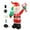 C US Plug, variant on Dserhfy Inflatable Christmas Snowman Outdoor Decoration with LED Light Large Blow Up Snowman with Black Hat for Outside Yard Garden Lawn Party Decor