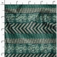 thumbnail image 2 of Soimoi Minky Green Fabric By the Yard - 56 Inch Wide - African Tribal Material - Artistic and Modern Patterns for Various Uses Printed Fabric, 2 of 6