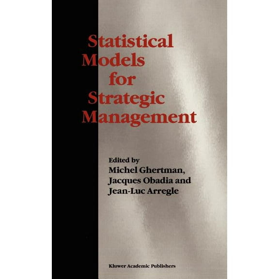 Statistical Models for Strategic Management, (Hardcover)