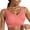 Watermelon Red, variant on TTUHYWXI Sports Bras for Women, Seamless Comfortable Yoga Bra with Removable Pads (Watermelon Red, L)