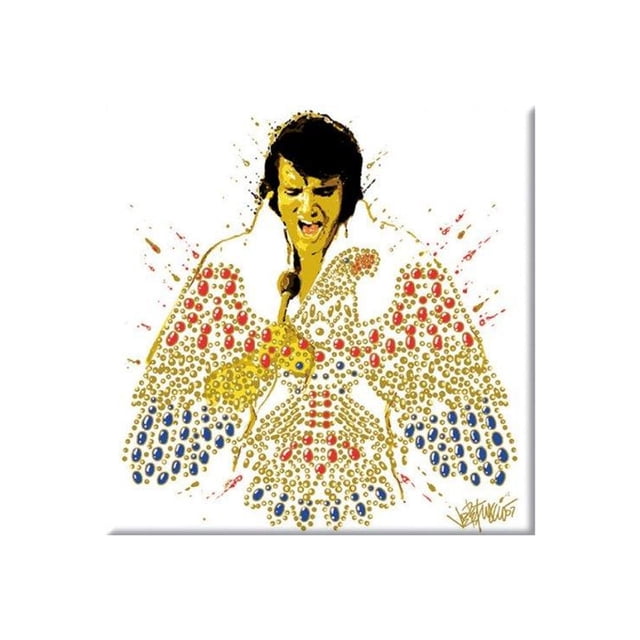 Elvis Presley Aimant de Réfrigérateur American Eagle