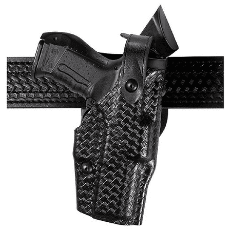 SAFARILAND ALS Level III Duty Holster Finish: STX OD Green Gun Fit: Glock 17 with ITI M3 (4.5  bbl) Hand: Right (Best Laser Light Combo For Glock 17)
