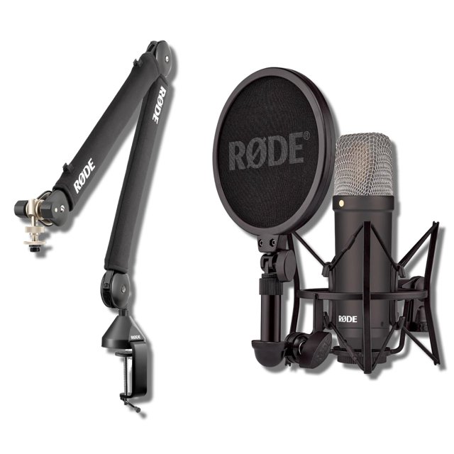 Kit de micrófono StreamEye Rode NT1 con brazo articulado PSA1+