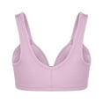 thumbnail image 4 of Yourumao Bras Fall Women's Bra Solid Wireless Bralettes Front Closure Full Coverage Bras Plus Size One Piece Underwear Everyday Vest Underwear, 4 of 9
