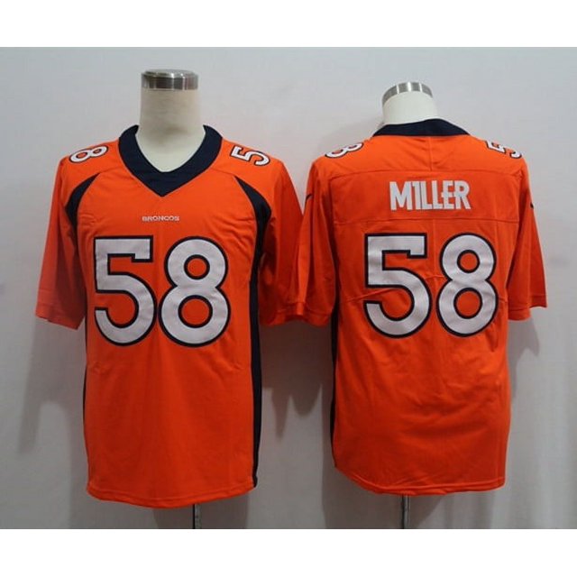Broncos Retro Embroidered Football Jersey Legend Second Generation Fan Edition Elite Edition T-Shirt 5#10#30#55
