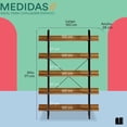 thumbnail image 4 of Mubson Librero con 5 Repisas Palermo. Estante Organizador, 4 of 5